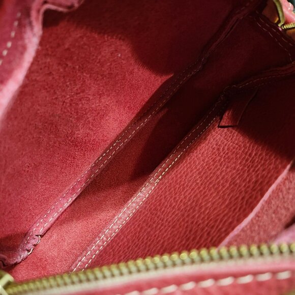 Portland Leather Large Camera Bag Sugar Super Soft Slouchy Pebbled - Picture 7 of 8